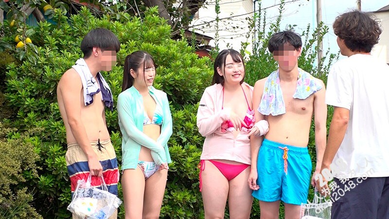 【HD/7.10GB】DVMM-074 一般男女监控AV 夏日双巨乳比基尼女大学生×男友味道转变性爱！首次户外交换编！在心爱的恋人面前疯狂高潮！在热闹的派对性爱中首次内射！